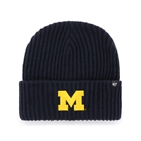 Michigan Wolverines 47 Brand Harbor Cuff Knit Bean