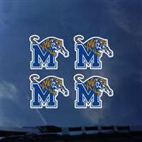 Memphis Tigers Transfer Decals - Set of 4