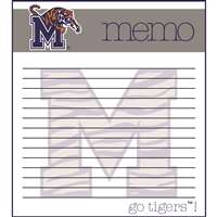 This 2 pack of memo pads features a team logo with a team color header that says Memo on each page. The body of the pad has lines and has a team logo in the background. Each pad contains 50 pages. (2 pack of 50each). Measures 4.5 inches wide by 5 inches t