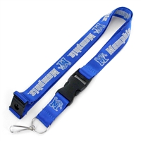 Memphis Tigers Logo Lanyard - Royal