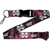 Mississippi State Bulldogs Logo Lanyard