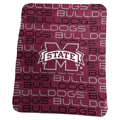 Mississippi State Bulldogs Classic Fleece Blanket