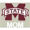 Mississippi State Bulldogs Transfer Decal - Mom