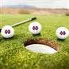 Mississippi State Bulldogs Golf Balls - Set of 3