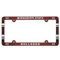 Mississippi State Bulldogs Plastic License Plate Frame