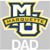 Marquette Golden Eagles Transfer Decal - Dad