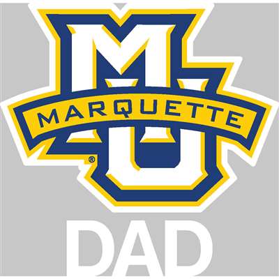 Marquette Golden Eagles Transfer Decal - Dad