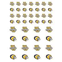 Marquette Golden Eagles Small Sticker Sheet - 2 Sheets