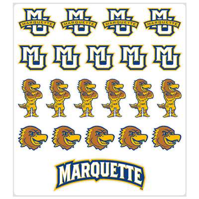 Marquette Golden Eagles Multi-Purpose Vinyl Sticker Sheet