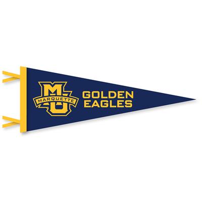 Marquette Golden Eagles Wool Felt Pennant - 9" x 2