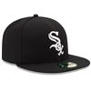 Chicago White Sox New Era 5950 Fitted Hat - Game - Black