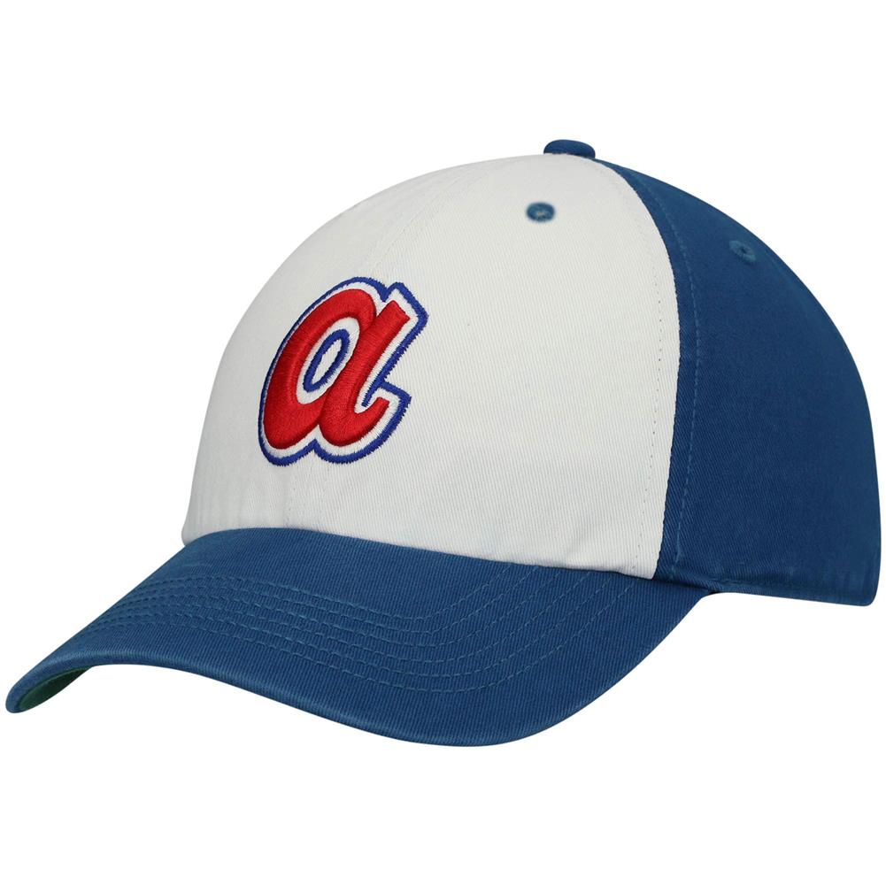 47 Atlanta Braves Cooperstown Adjustable Trucker Hat Blue/White