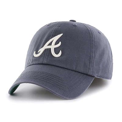 Atlanta Braves 47 Brand Franchise Hat - Vintage Navy