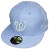 Washington Nationals New Era 5950 Fitted Hat - Lig