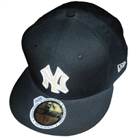 New York Yankees New Era 5950 Fitted Hat - Black -