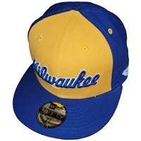 Milwaukee Brewers New Era 5950 Hall Of Fame Fitted