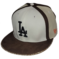 LA Dodgers New Era 5950 Savannah Kick Fitted Hat -