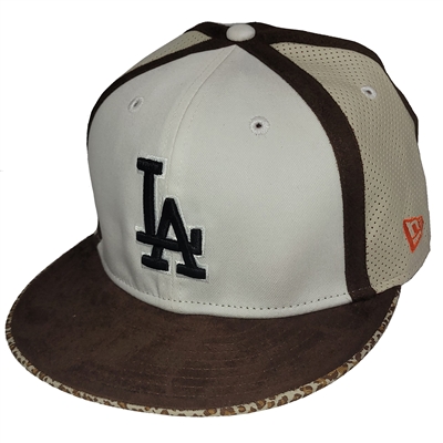 LA Dodgers New Era 5950 Savannah Kick Fitted Hat -