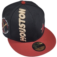 Houston Astros New Era 5950 Established Fitted Hat