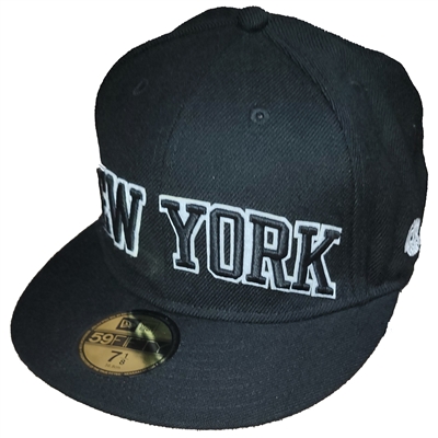 New York Yankees New Era 5950 Fitted Hat - Black