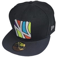 New York Yankees New Era 5950 4 Corners Fitted Hat