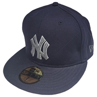 New York Yankees New Era 5950 Quilted Fitted Hat -