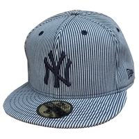 New York Yankees New Era 5950 Railroad Fitted Hat