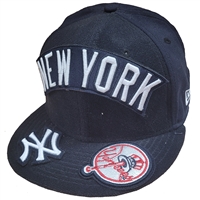 New York Yankees New Era 5950 Patch Fitted Hat - N
