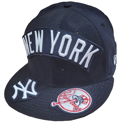 New York Yankees New Era 5950 Patch Fitted Hat - N