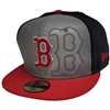 Boston Red Sox New Era 5950 Reflective Front Fitte