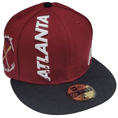 Atlanta Braves New Era 5950 Established Fitted Hat