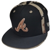 Atlanta Braves New Era 5950 Camo Strap Fitted Hat