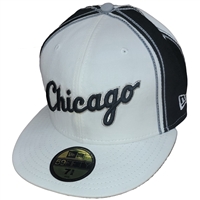 Chicago White Sox New Era 5950 Fitted Hat - White/