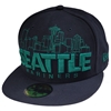 Seattle Mariners New Era 5950 Skyline Fitted Hat -