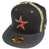 Houston Astros New Era 5950 Team Strap Fitted Hat