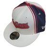 Cleveland Indians New Era 5950 Fitted Hat - White/