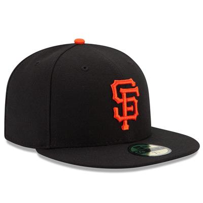 San Francisco Giants New Era 5950 Fitted Hat - Game - Black