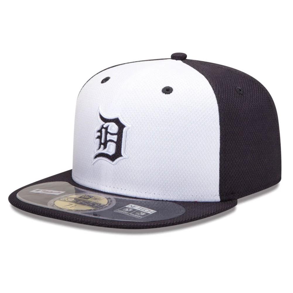 New Era 59FIFTY Detroit Tigers Fitted Hat Black White