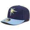 Tampa Bay Rays New Era 5950 Batting Practice Fitted Hat - Navy