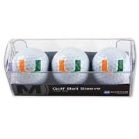 Miami Hurricanes Golf Balls - 3 Pack