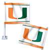 Miami Hurricanes Car Flag