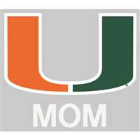 Miami Hurricanes Transfer Decal - Mom