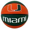 Miami Hurricanes Mini Rubber Basketball