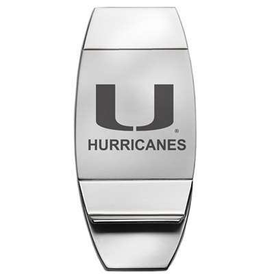 Miami Hurricanes Money Clip