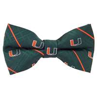 Miami Hurricanes Oxford Bow Tie