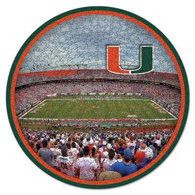 Miami Hurricanes 500 Piece Stadium Puzzle