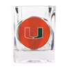 Miami Hurricanes Shot Glass - Metal Logo