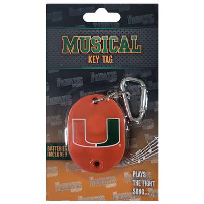 Miami Hurricanes Fightsong Musical Keychain