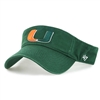 Miami Hurricanes 47 Brand Clean Up Adjustable Visor