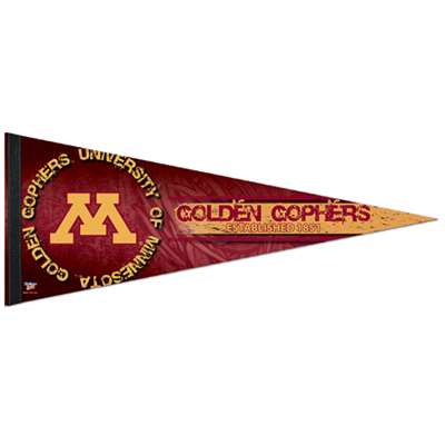 Minnesota Golden Gophers Premium Pennant - 12" X 30"